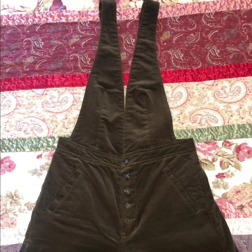 Free People Corderoy wise leg Overall, sz 26